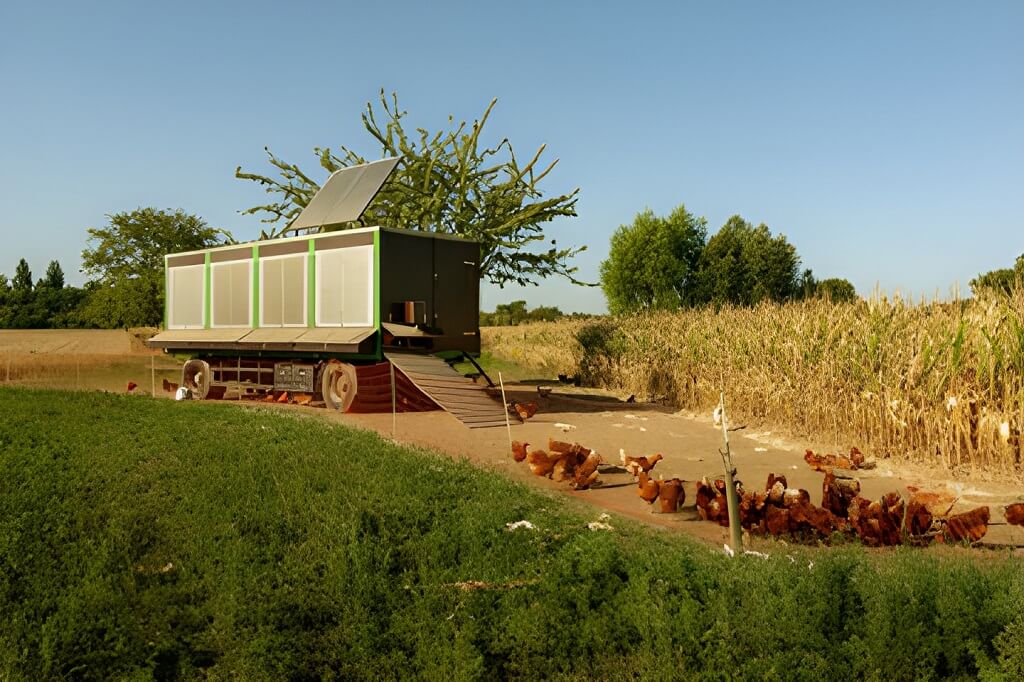 porte de poulailler solaire